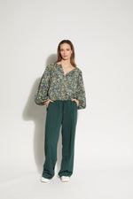 LOUGHLIN - 1255L - East Blouse - Woodlands