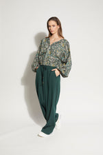 LOUGHLIN - 1255L - East Blouse - Woodlands