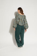 LOUGHLIN - 1255L - East Blouse - Woodlands