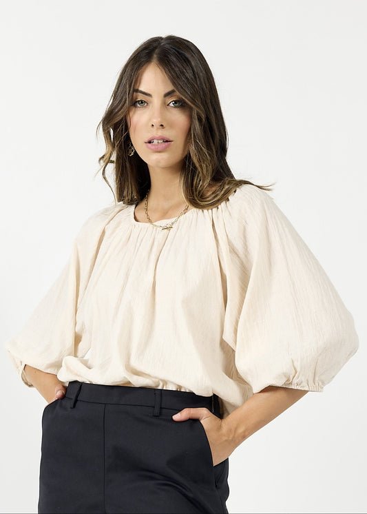 1267 - Milos Top - Ecru