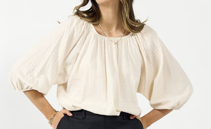 1267 - Milos Top - Ecru