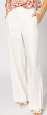 4063 - Saunter Pant - White