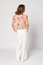 4063 - Saunter Pant - White