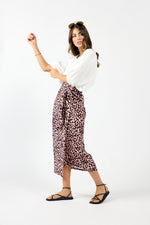 6058 - It's a Wrap Skirt - Animal Print