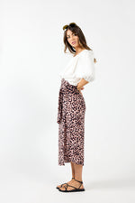 6058 - It's a Wrap Skirt - Animal Print