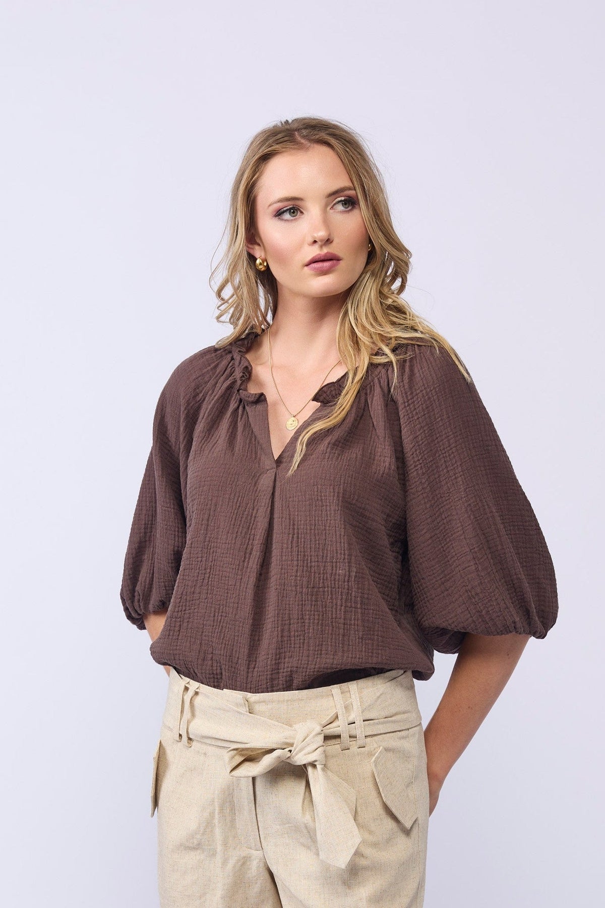 BREEZE TOP - MOCHA