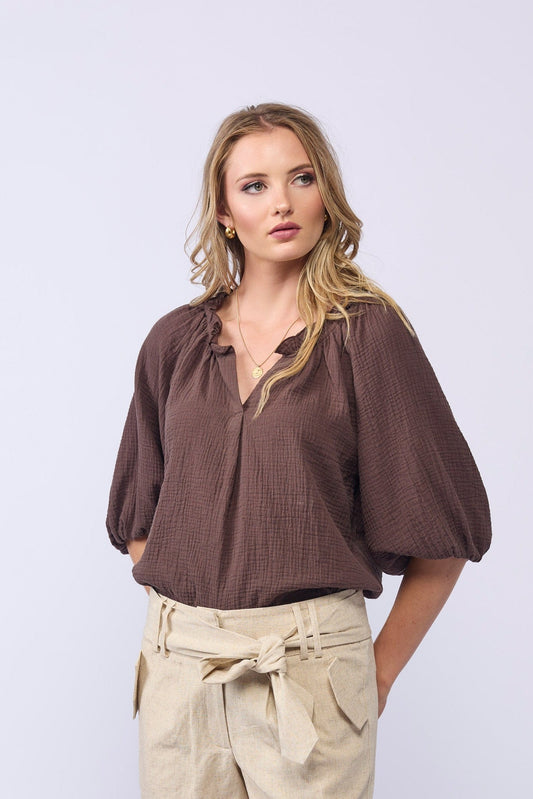 BREEZE TOP - MOCHA