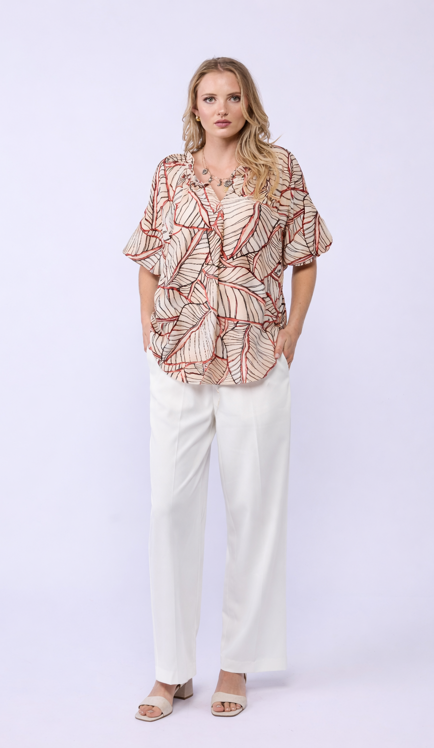 BREEZE TOP - VENETIAN PRINT