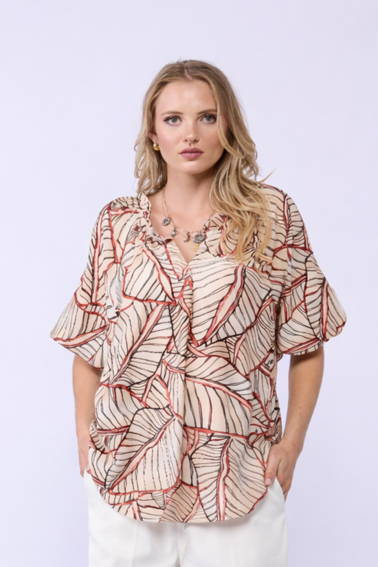 BREEZE TOP - VENETIAN PRINT
