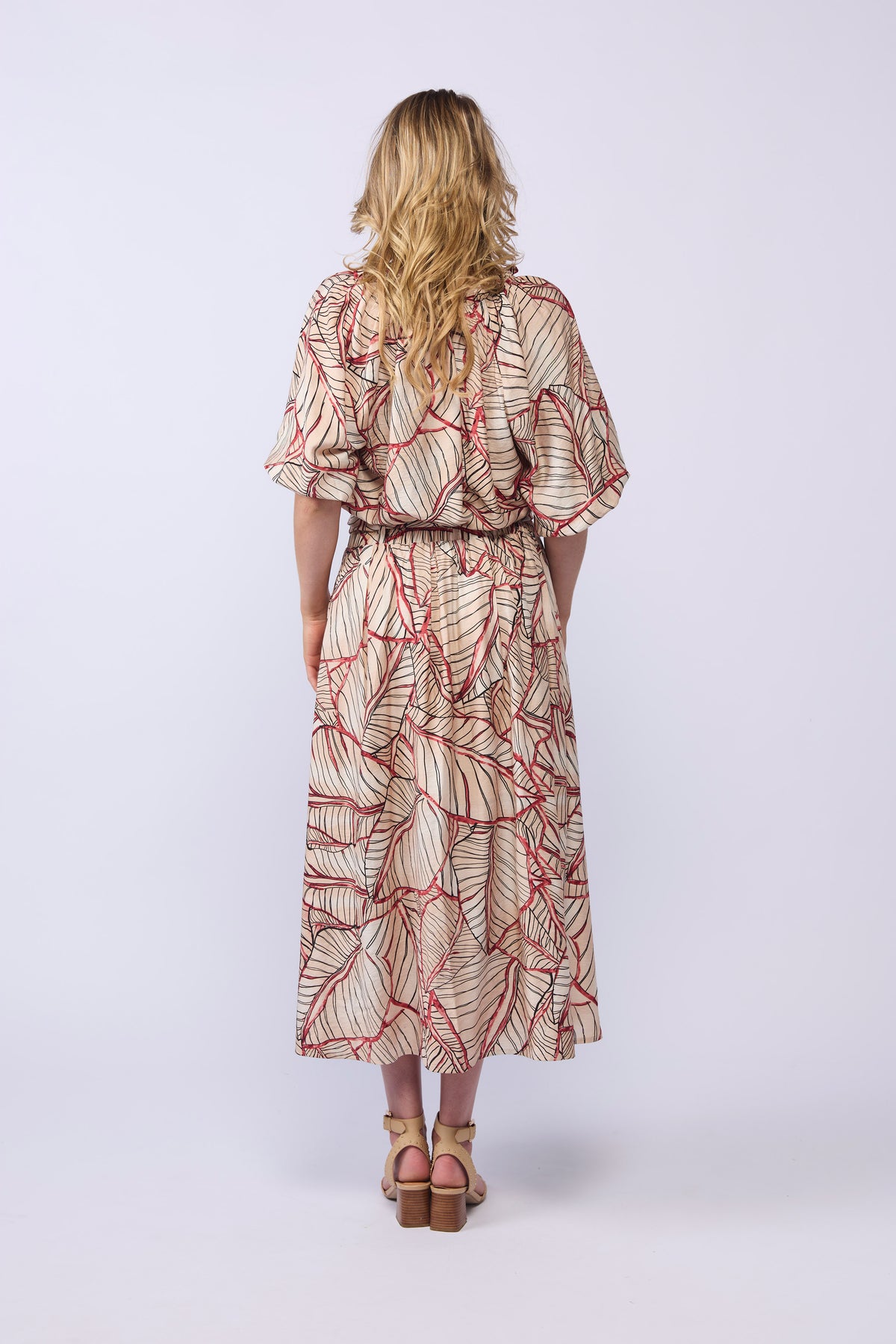 FOUND SKIRT - VENETIAN PRINT