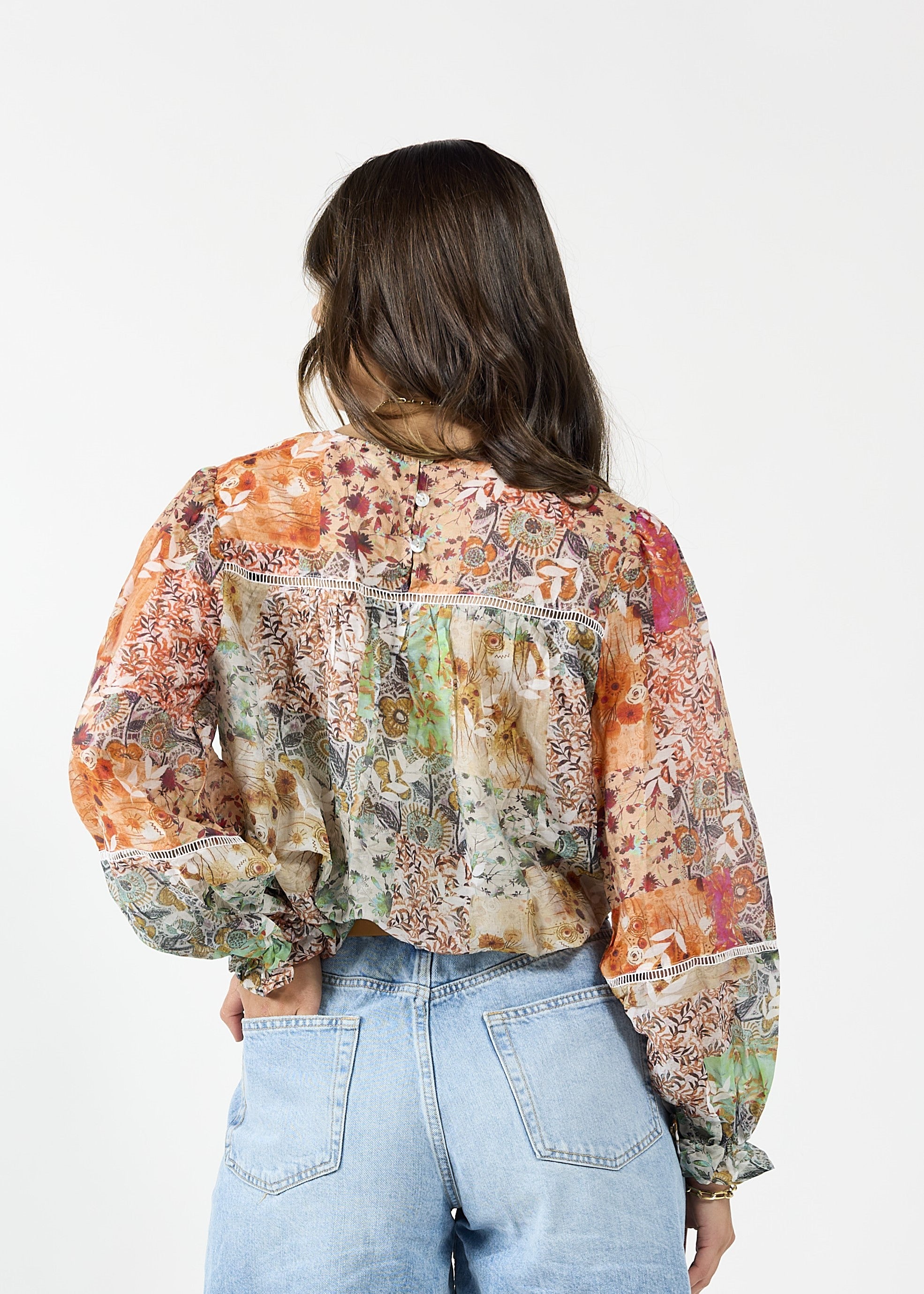 1275 - Apache Blouse - Patch Print