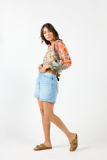 7022 - The Denim Short - Blue