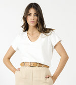 1276 - Edge Tee - Chalk