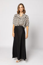 1279- Dalila Top - Black Zebra