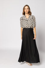 1279- Dalila Top - Black Zebra