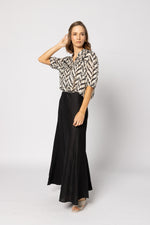 1279- Dalila Top - Black Zebra