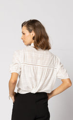 1279 - Dalila Top - White Check