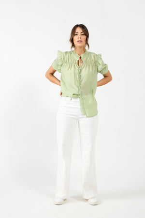 1280 - Bianca Blouse - Seedling