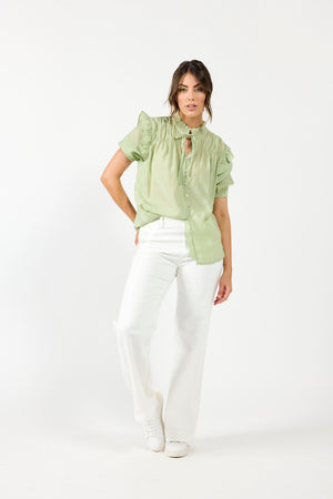 1280 - Bianca Blouse - Seedling