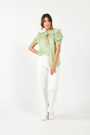 1280 - Bianca Blouse - Seedling