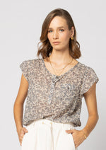 1282 - Tea Time Top - Silver Cloud