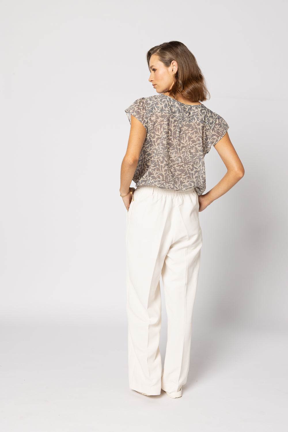 4033 - Lake Pant - Ivory