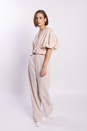 LOUGHLIN - 1288L - Tilly Top - Pink Anglaise