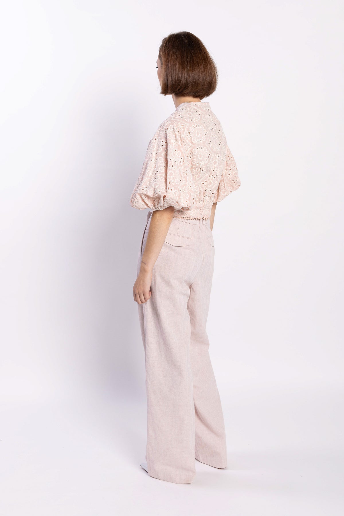 LOUGHLIN - 1288L - Tilly Top - Pink Anglaise