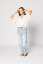 1293 - Liberty Top - White Stripe