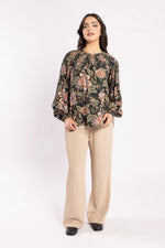 1299 - Karin Blouse - Del Ray Black