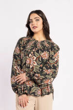1299 - Karin Blouse - Del Ray Black