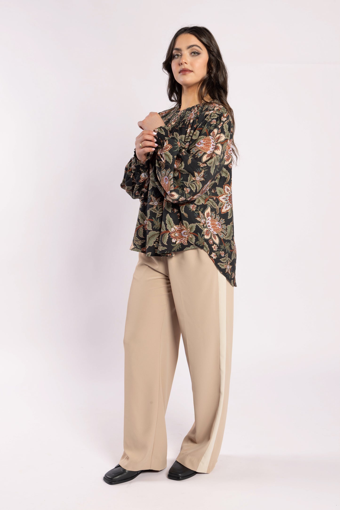4033 - Lake Pants - Tan/Beige Stripe