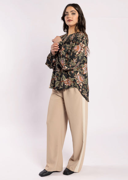 1299 - Karin Blouse - Del Ray Black