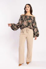 1299 - Karin Blouse - Del Ray Black