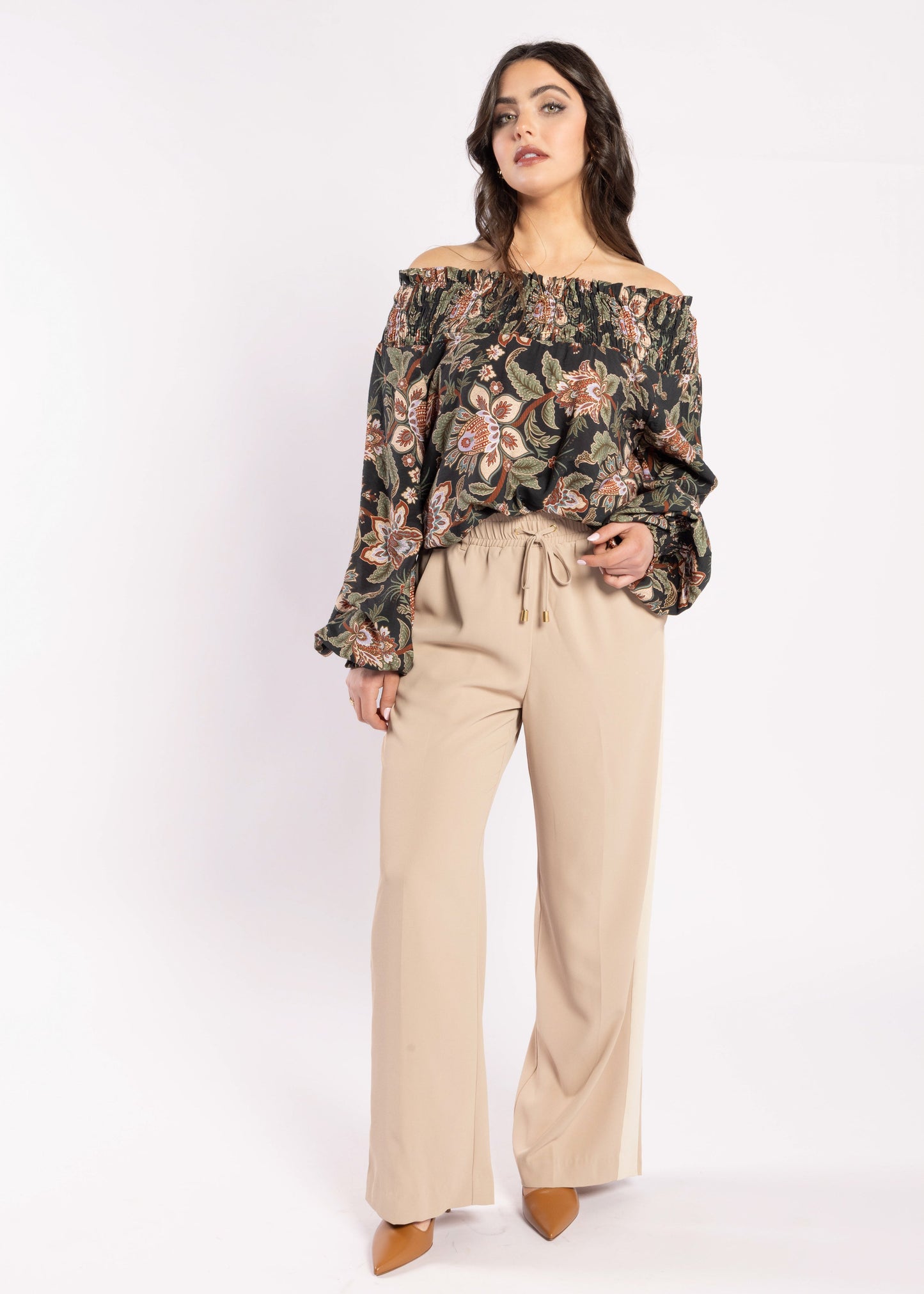 1299 - Karin Blouse - Del Ray Black