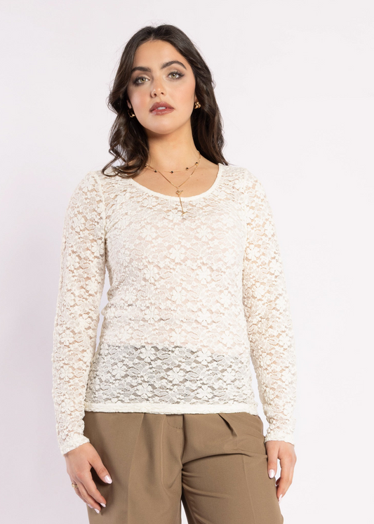 1303 - Fav Layer Top - Creme