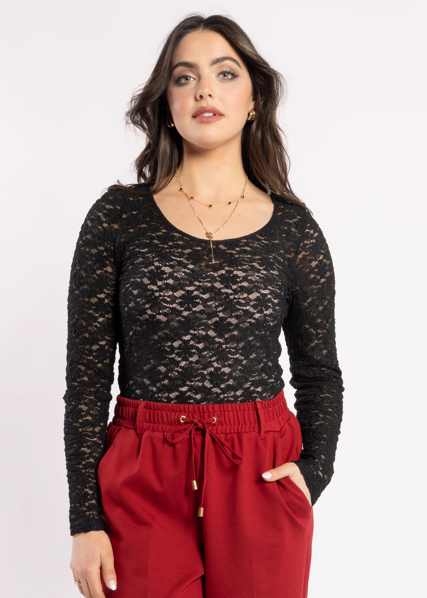 1303 - Fav Layer Top - Black