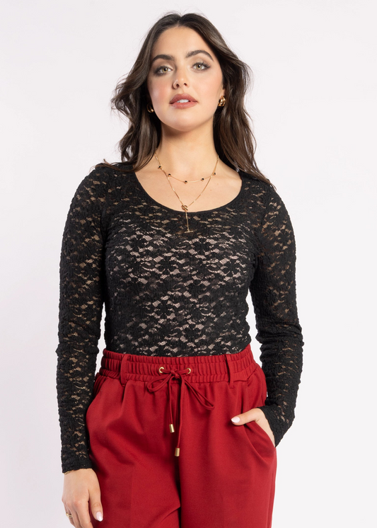 1303 - Fav Layer Top - Black