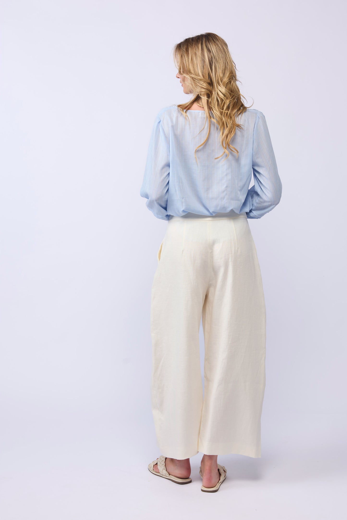 *NEW ARRIVAL* 1312 - Amelia Blouse - Soft Blue