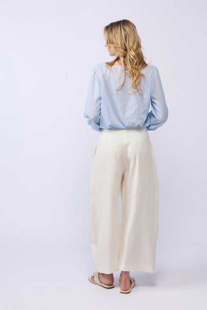*NEW ARRIVAL* 1312 - Amelia Blouse - Soft Blue