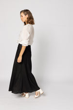 1312 - Amelia Blouse - Natural Stripe - PRE ORDER DUE OCT