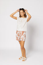 1317 - Pleat Me Tee - White