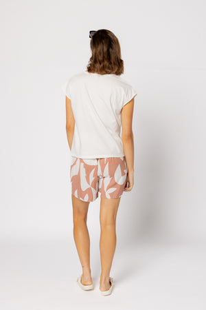 1317 - Pleat Me Tee - White