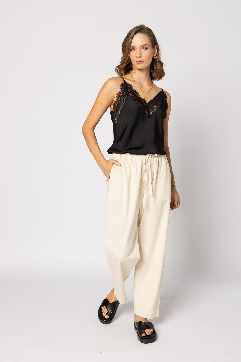 1319 - Zolla Cami - Black
