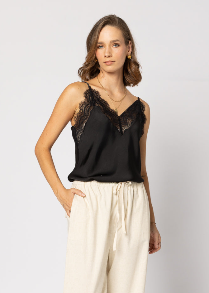1319 - Zolla Cami - Black