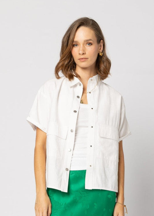 1320 - Over The Top Jacket - White