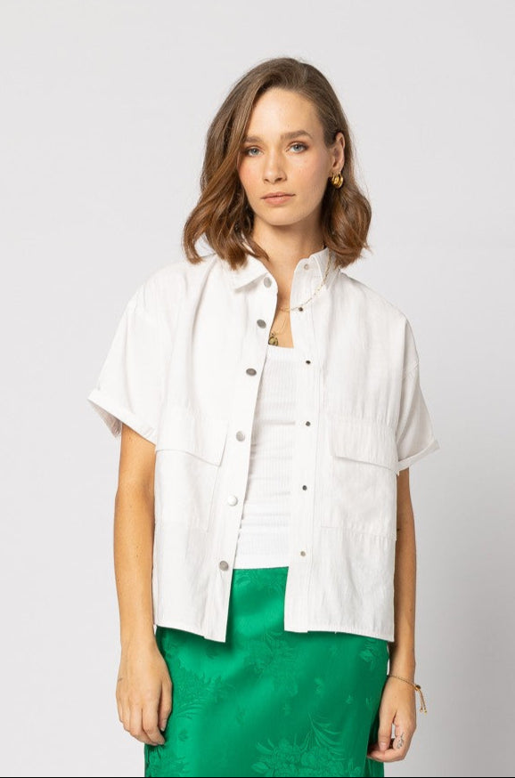 1320 - Over The Top Jacket - White