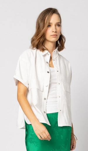 1320 - Over The Top Jacket - White