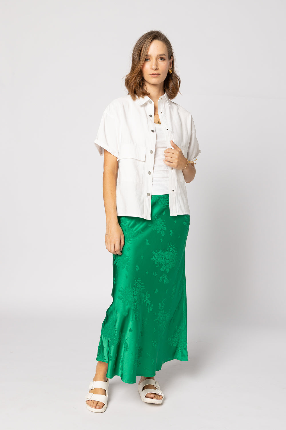 1320 - Over The Top Jacket - White
