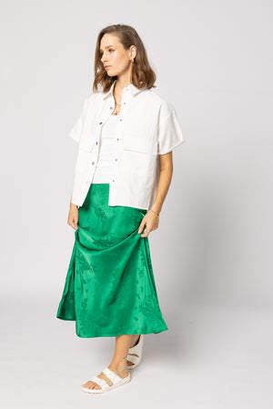 1320 - Over The Top Jacket - White